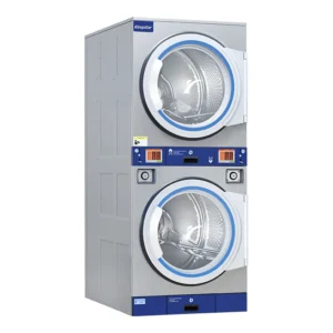 doble secadora apilada monedas